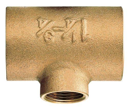 

SANEI Gunmetal Reducing Tees, Thread Diameter Rc1 1/2 x Rc1 1/2 x Rc1, T770-1-40x40x25