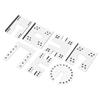 100PCS High Temperature Resistant Solar Panel Spacer Solar Grounding Clip Washer  Photovoltaic