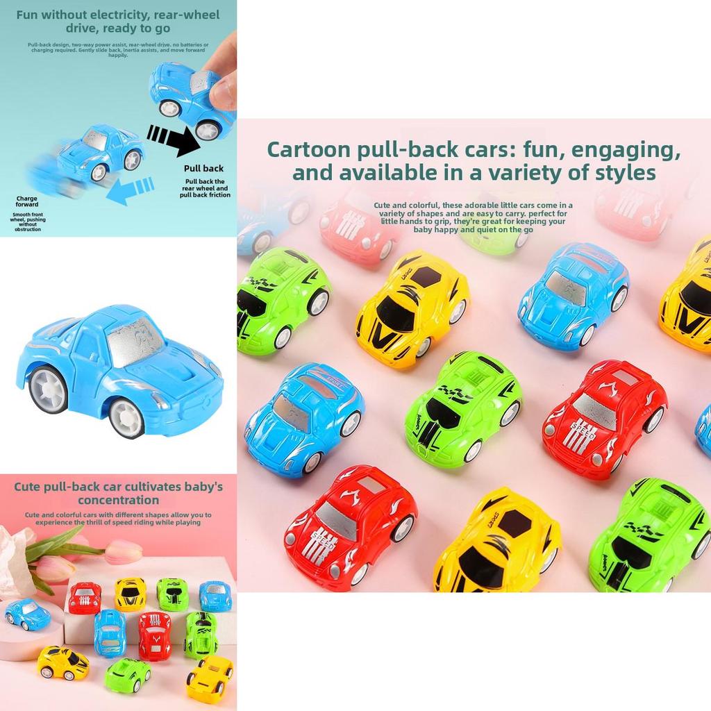 Simulation Mini Inertial Car Model Children Toy For Kids With Visual And Sensory Development