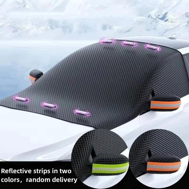 Car snow shield Front windshield frost shield Winter window frost shield winter snow shield snow blanket