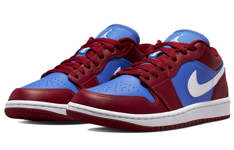 Jordan 1 Low Pomegranate Medium Blue Women's DC0774-604