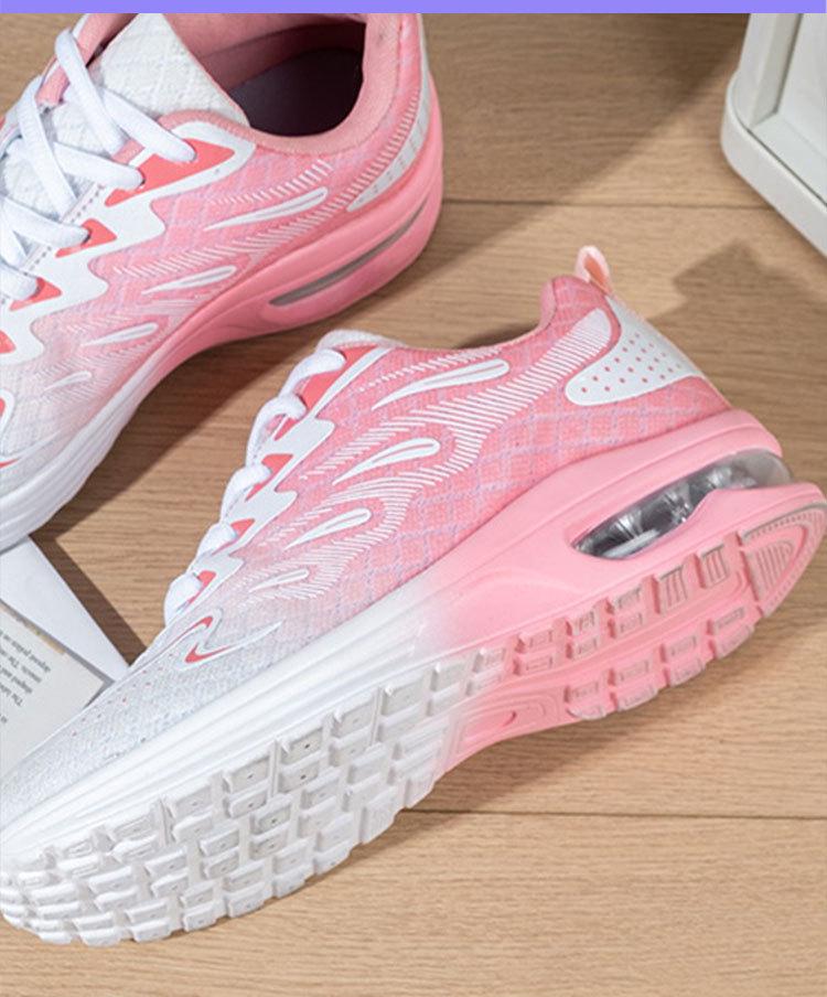 Women's Plus Size Mesh Breathable Running Shoes - Spring/Summer Casual Air Cushion Jogging Footwear