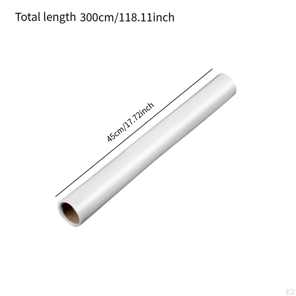 Clear Wall Protector Film 300cm Portable Decor Cabinet Liner for Home Desktop Furniture Drawers