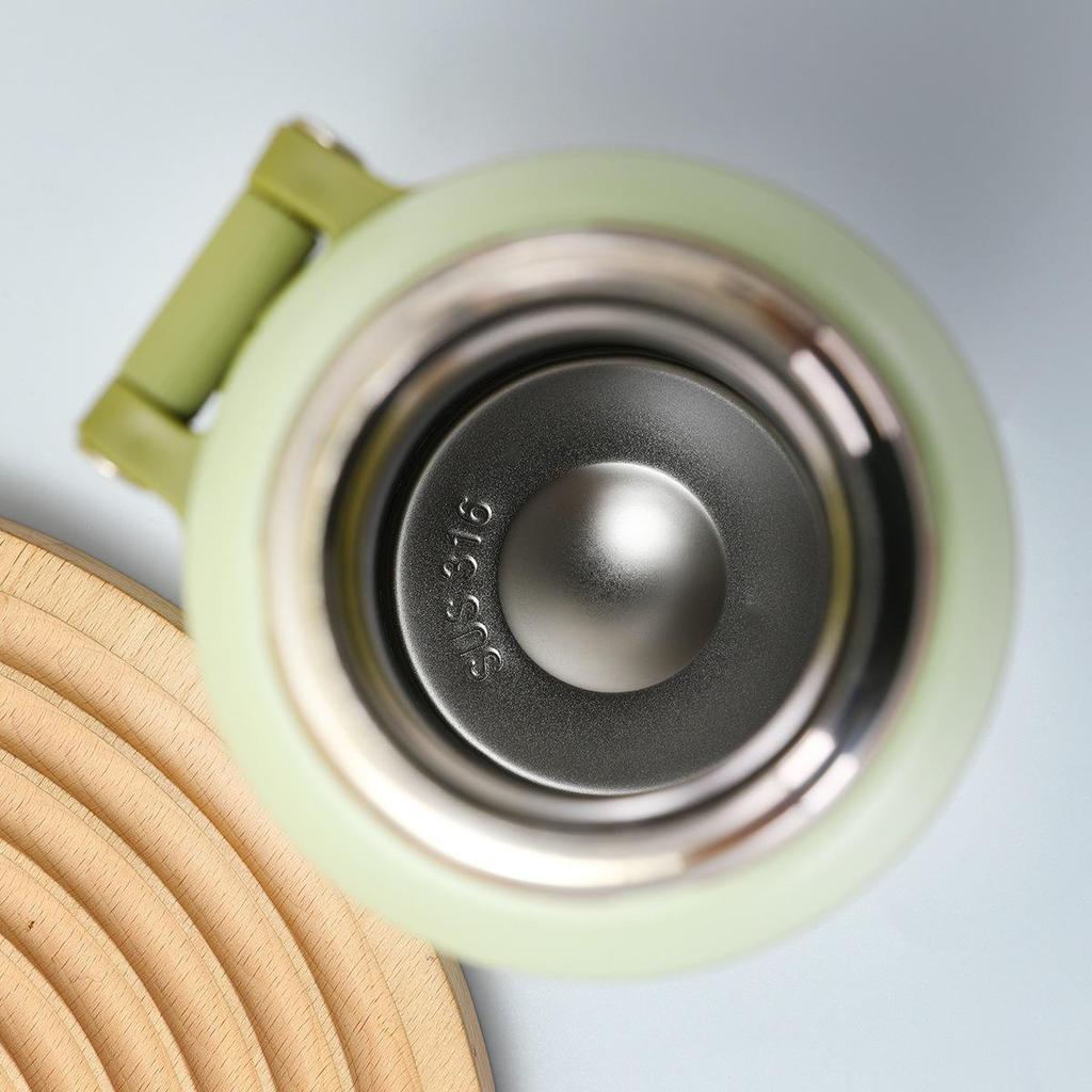 Large Capacity Stainless Steel Tea Infuser Thermos with Lanyard