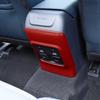 ABS Rear Window Switch Panel Frame Cover Bezels Trim For Ford Bronco +Red