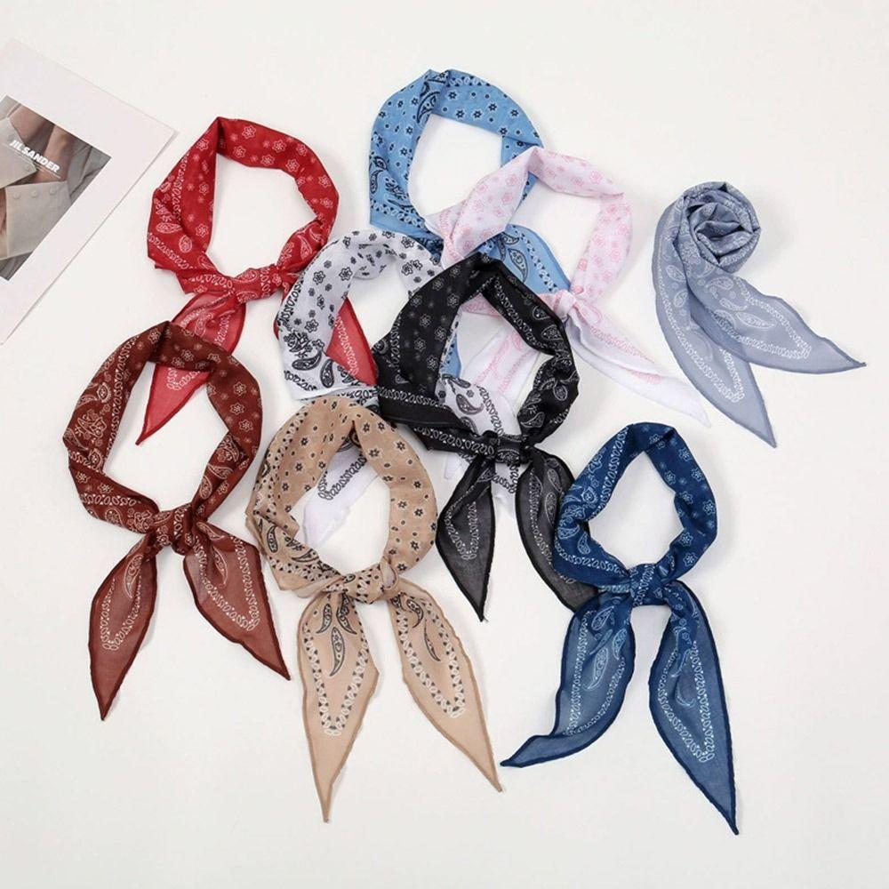 Thin Bib Shawl Hijabs Sunscreen Neckerchief Fashion Neck Cover Spring Autumn