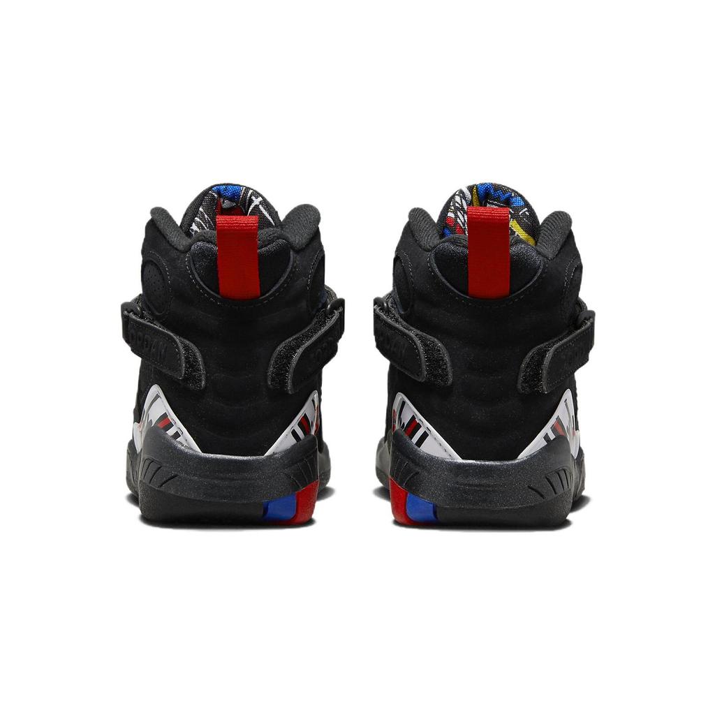Air Jordan 8 Retro PS Playoff 2023 Kids Sneakers Black True-Red White 305369-062