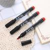 Large Capacity Refillable Black Oil-Based Waterproof Marker with Thick Tip for Express Logistics