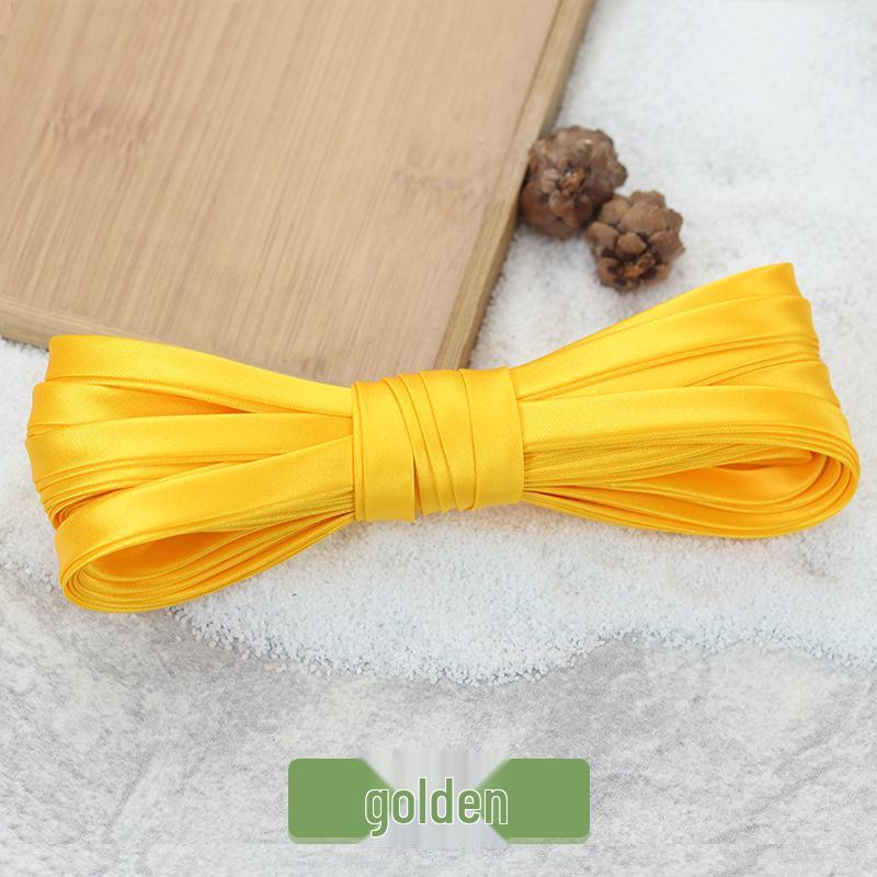 Hengmeihe 0.85cm Satin Cheongsam Hemming Strip: Solid Color, Imitation Silk, Non-Iron Accessories for Women