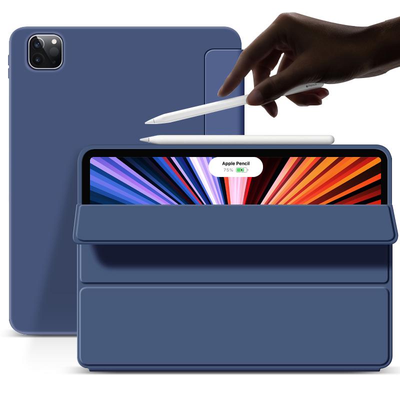 For iPad Pro 11 Case Flip Stand Soft TPU Back Cover iPad 10 10th Air 11 5th 4th 10.9 10.2 9th 8th 7th Smart Cases