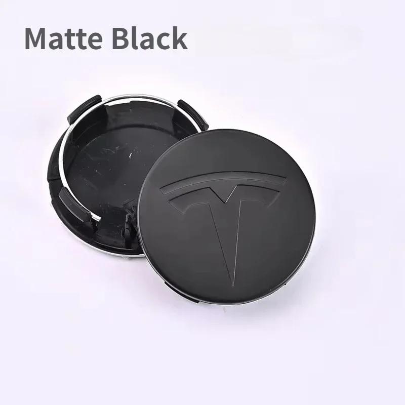 4/25/29pcs 56mm Car Wheel Center Hub Decorative Caps for Tesla Model 3 Y X S Badge Wheel Lug Nut Protective Cover