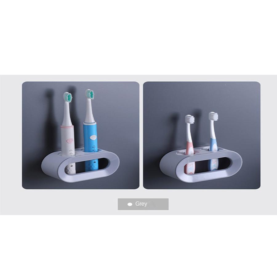 

Держатель для электрических зубных щеток Настенный Без перфорации Подставка для зубной пасты Присоска Настенная Полка для хранения Ванная комната Популярная Подставка для хранения зубных щеток M