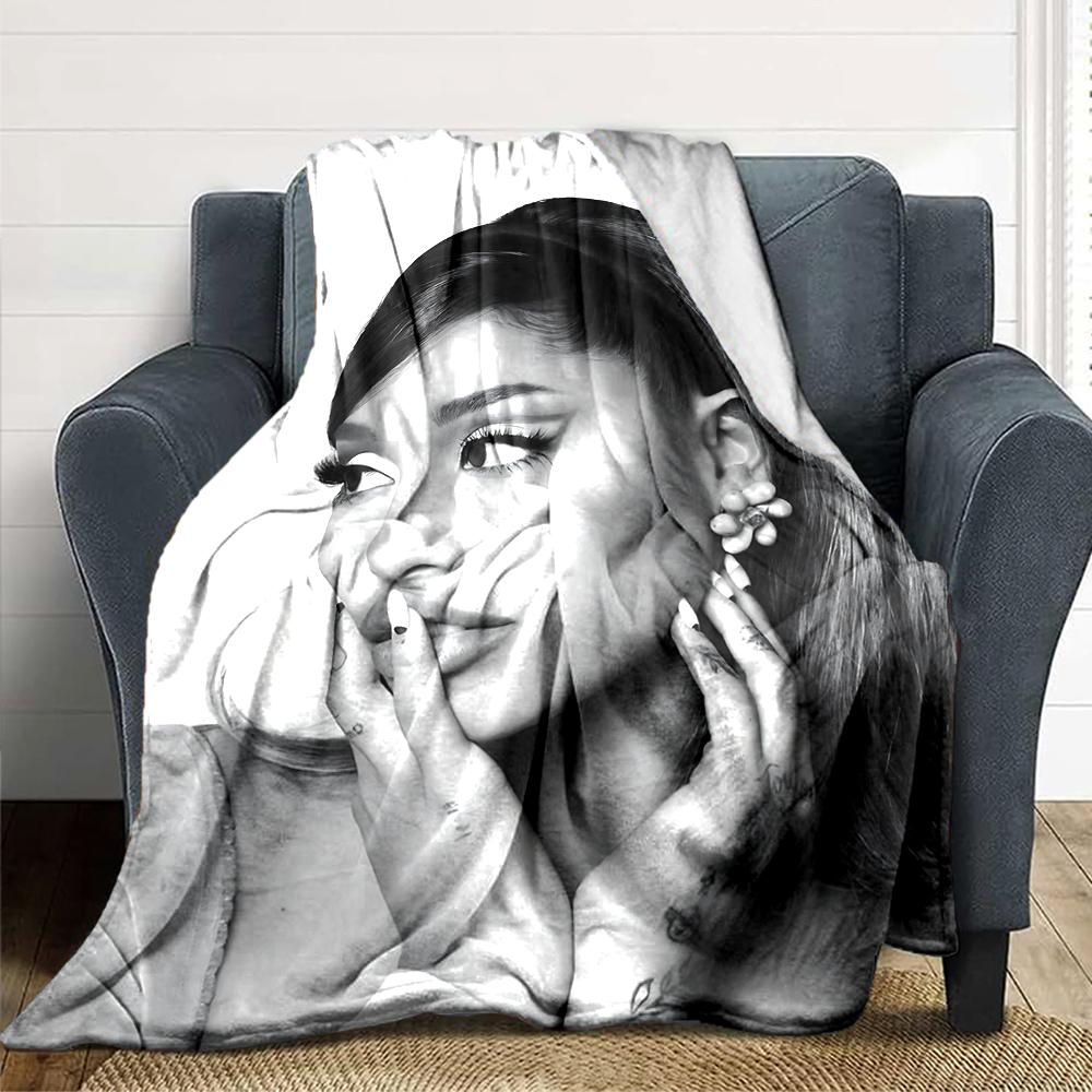 Elegant Beauty Pose Blanket Soft Throw Blanket For Home Bedroom Bed Sofa Travel Office Solid Christmas Blanket