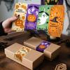 10 Sheets Halloween Sticker Sealing Labels Decorative Sticker School Supplies for Gift Wrapping And Journals