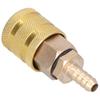 6.5mm Tire Inflator Chuck Quick Connection Connector for Car Motorcycle with American Tyre Valve
