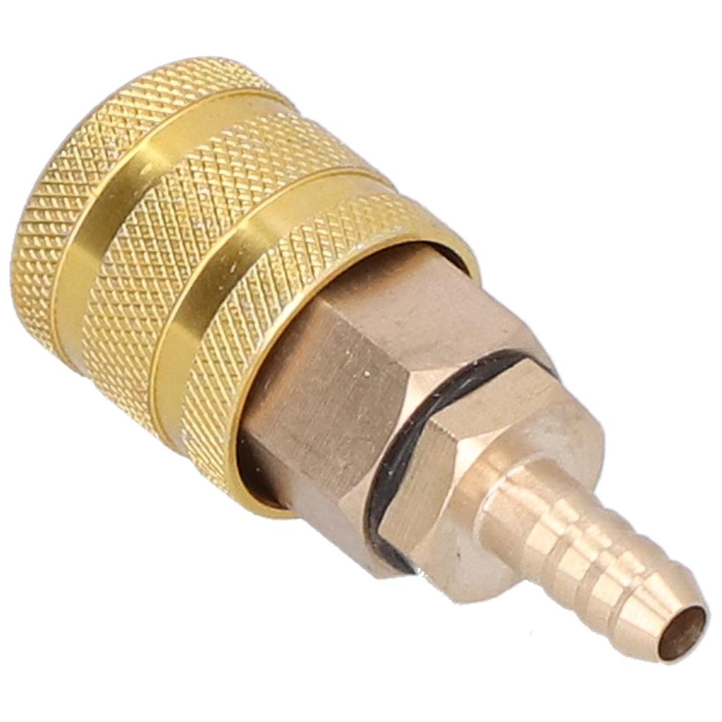 6.5mm Tire Inflator Chuck Quick Connection Connector for Car Motorcycle with American Tyre Valve