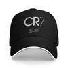 Soccer Ronaldo CR7 Signature Women Men Baseball Cap Casual Outdoor Baseball Caps  2024 Sunscreen Hats Summer Sun Hat
