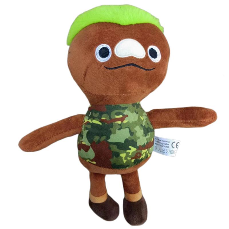 Schattige Cartoon Karakter Pluche Poppen Set - 4 Zachte Stof Speelgoed Poppen Stijlen Voor Kinderen Spelen Decor Cadeau Voor Jongens Meisjes 11cm-30cm