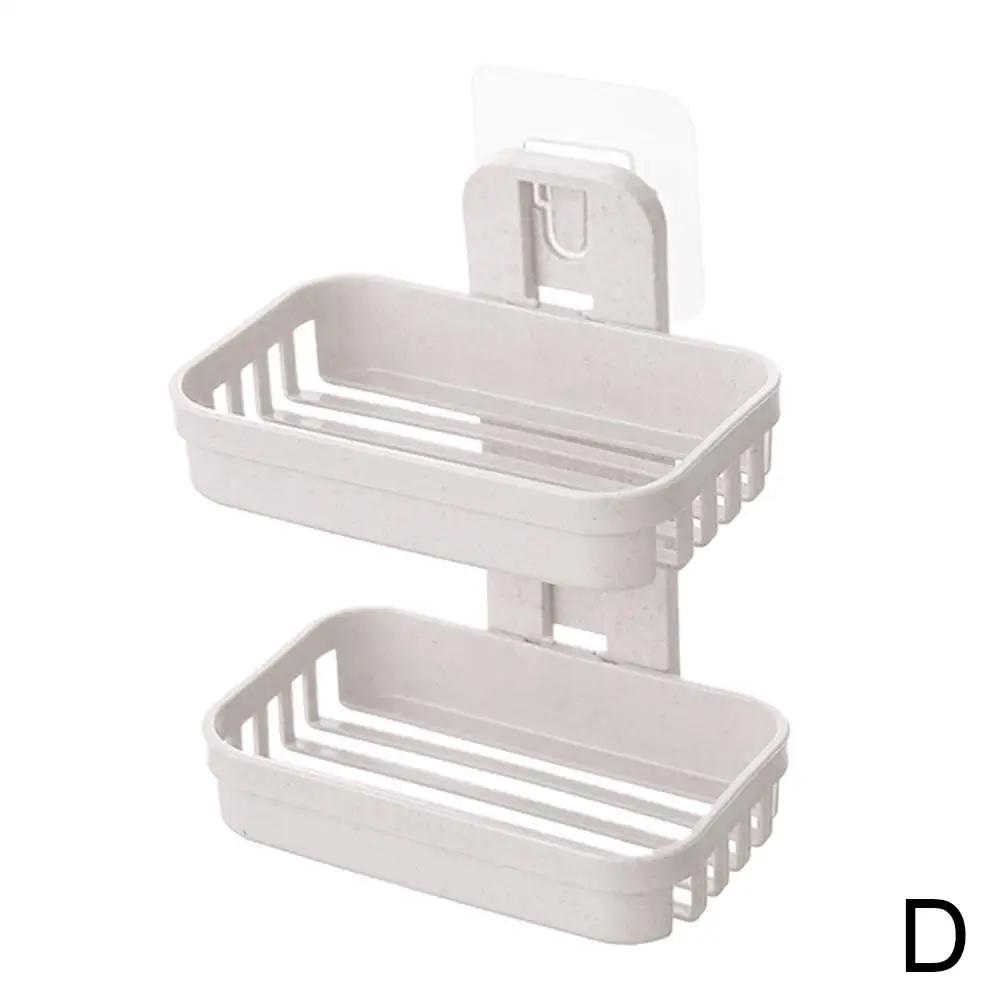 

Настенная мыльница, держатель для мыла, аксессуары для ванной комнаты, контейнер без проколов, поднос для мыла с присоской, чашка, тарелка, мыльница X6C2