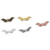 60pcs Tibetan Alloy Angel Wing Beads 6 Colors Jewelry Making Fairy Wing Spacer Beads  Bracelet