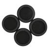 4PCS Round Furniture Feet Mat Rubber Sponge Plastic NonSlip Risers Lifts Height Floor Protector