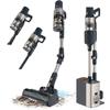 Aspiradora de Escoba - CECOTEC Conga Rockstar 5500 Hurricane Station Flex - 30 000 Pa - 90 min - Negro / Gris