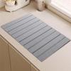 Non-Slip Quick Drying Mat Diatom Mud Collapsible Mat Multipurpose Place Mat  Restaurant