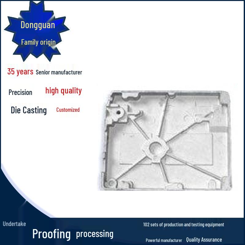 Precision Zinc-Aluminum Alloy Lighting Accessories Shell Casting