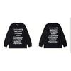 Washed Vintage Distressed Cotton Long Sleeve Tee Oversized Streetwear Style Men Casual Daily Wear