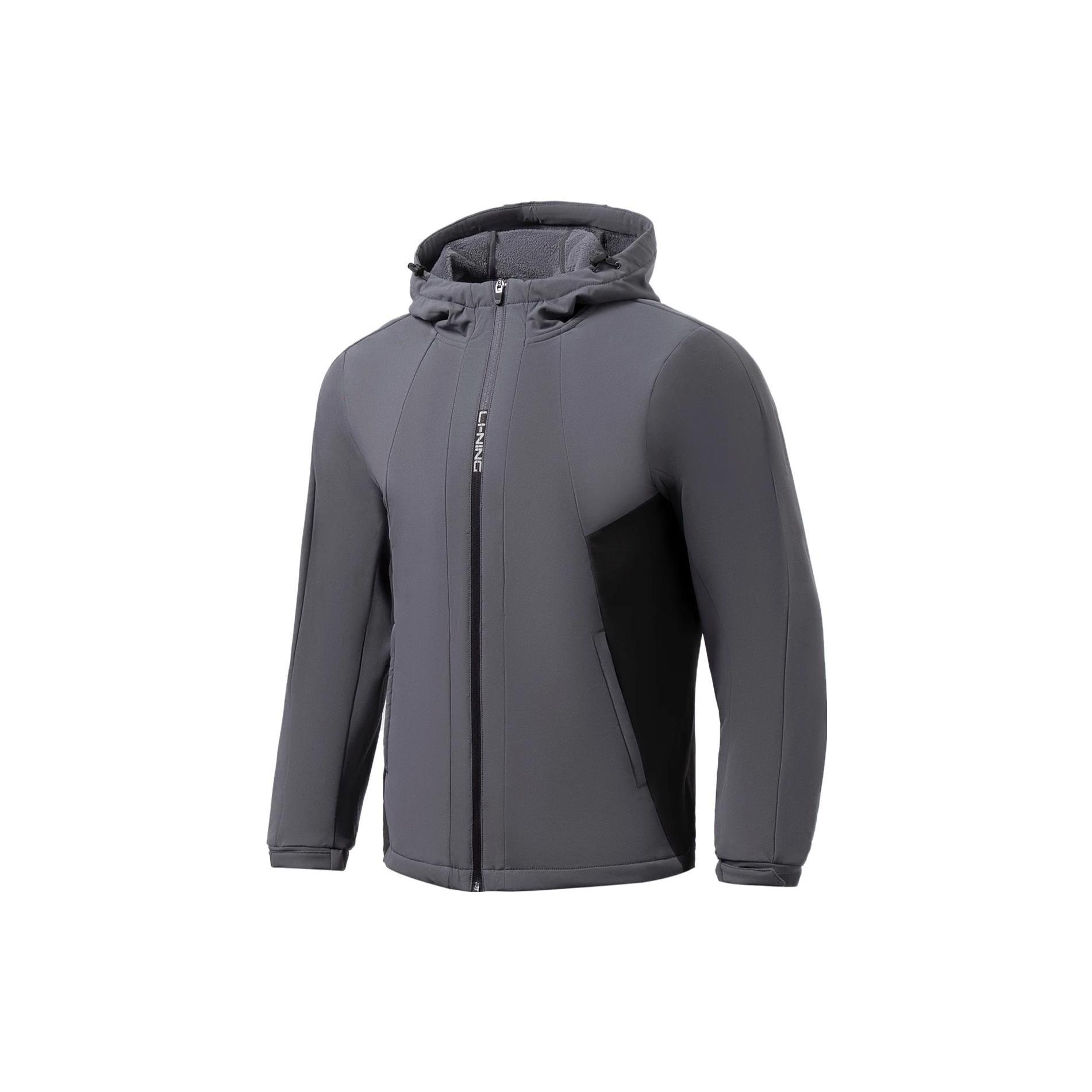 Li Ning Training Collection Fitness Collection Jackets & Coats Men s Thunderstorm Gray AFDR515-3 L