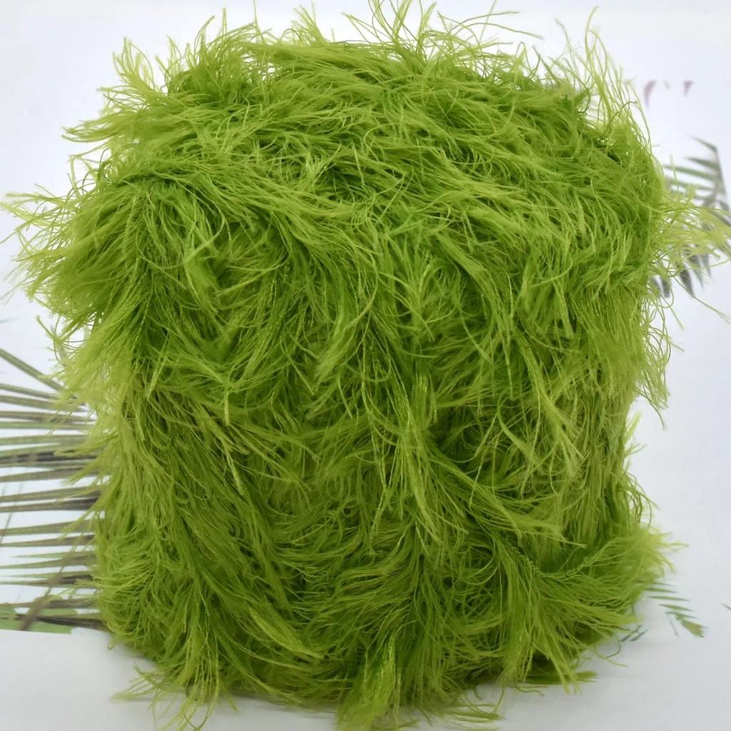 6 Stück 300g/10.56oz Nerz Samtgarn Ultraweiches Plüschgarn zum Stricken & Häkeln Luxus DIY Garn für Decken Schals Flauschiges Bastelgarn Setcx