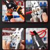 Multi-Functional Electrician Wire Stripper & Crimper Tool Wire Stripping Cutting Pliers For Peeling & Network Cabling