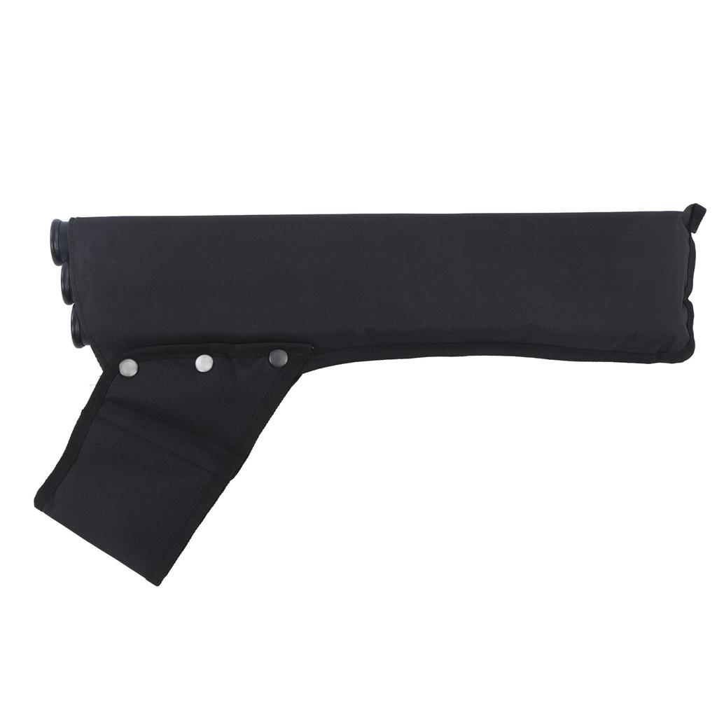 3 Tubes Hip Quiver Waist Hanged Arrow Archery Carry Bag with Pockets Double Strap Oxford Cloth Recurve Bow Archery