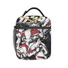 Gundam Lunch Bag Portable Lunch Box Girls Outdoor Picnic Print Cooler Bag Casual Waterproof Thermal Lunch Bags