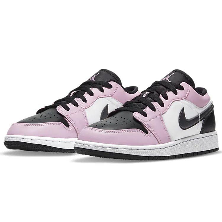 Jordan 1 Low GS Light Arctic Pink 554723-601