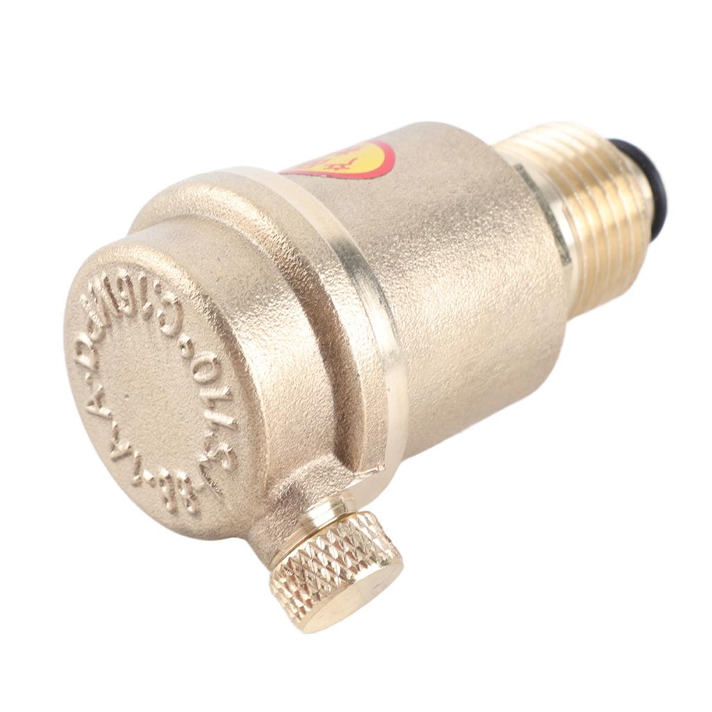 Air Evacuation Valve Automatic Air Vent Valve DN15 G1/2 Brass Automatic Air Vent Valve for Solar Water Heater Pressure Relief