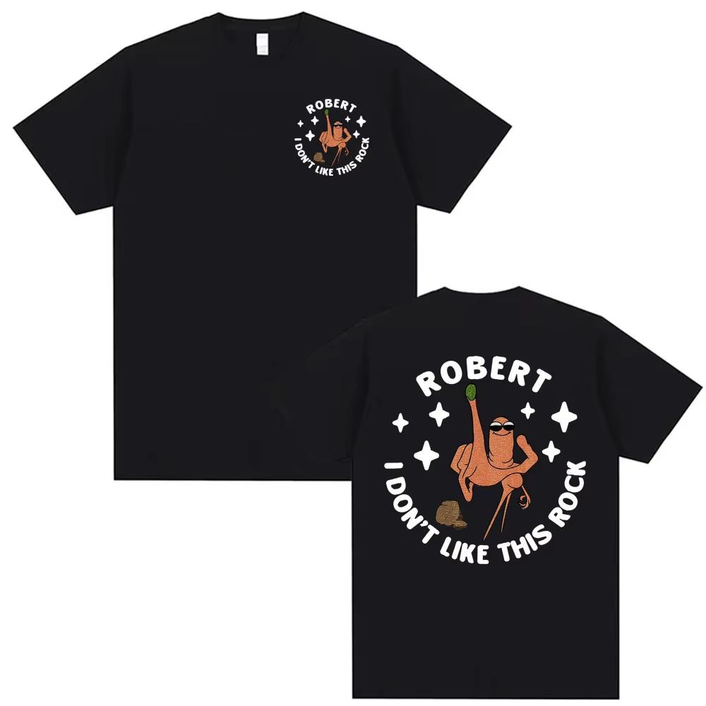 

Funny I Dont Like This Rock Marcus The Worm Meme Merch Tee Shirt Men Women Clothing Vintage ONeck Summer Streetwear S