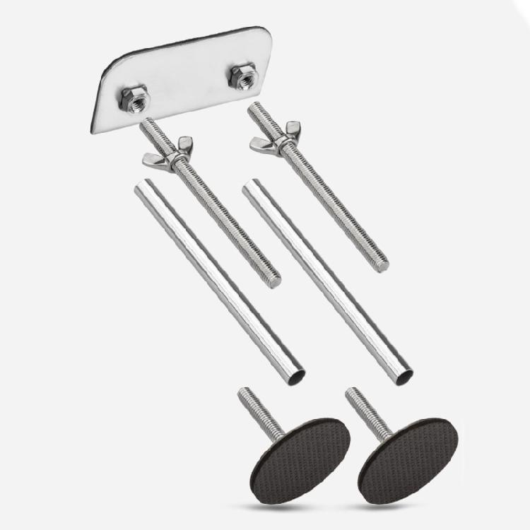2 Sink Tray Corrosion Steel Structure Clamp On Installation For Large Utensils