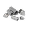 Titanium Alloy Waterproof Seal Bottle - Durable Gray Canister for Outdoor Camping & EDC Use