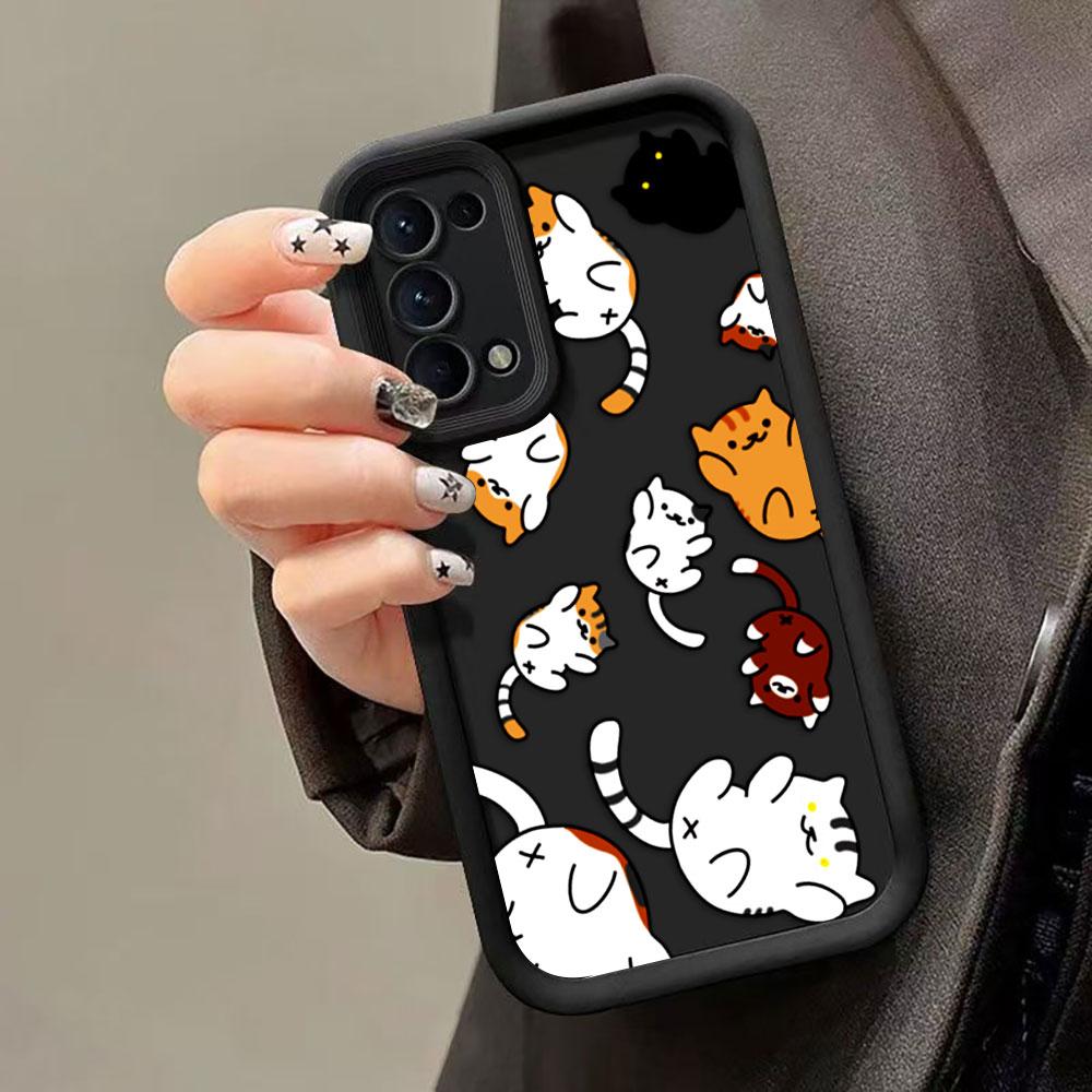 Cute Cat Charming Cover Phone Case For Googel PIXEL 7 7A 8 8A 9 9A 10 PRO XL 5G Silicone Case DIY Shell Funda Coque Capa