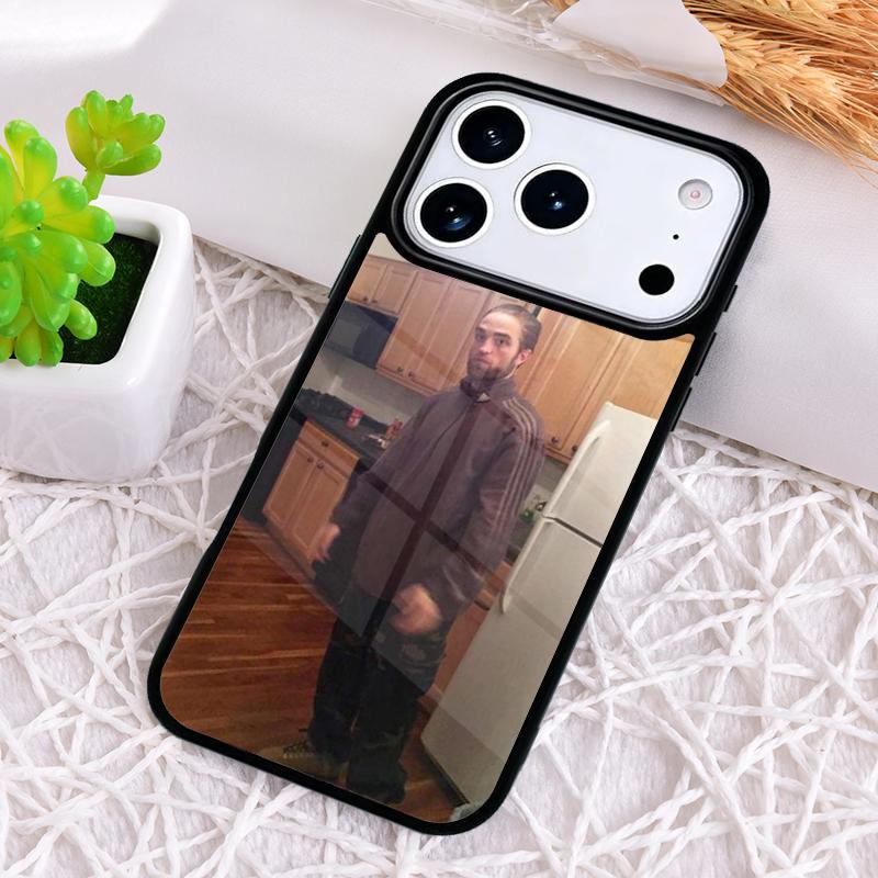 Robert Pattinson Standing soft Shockproof Phone Case for iPhone 17 Air 16e 15 11 12 14 13 Pro Max Cover Coque iPhone 13 Pro Max