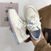 Student High-value Little White Shoes 2025 Spring New Versatile Color Matching Women's Shoes Low-top Platform Casual Sports Board Shoes