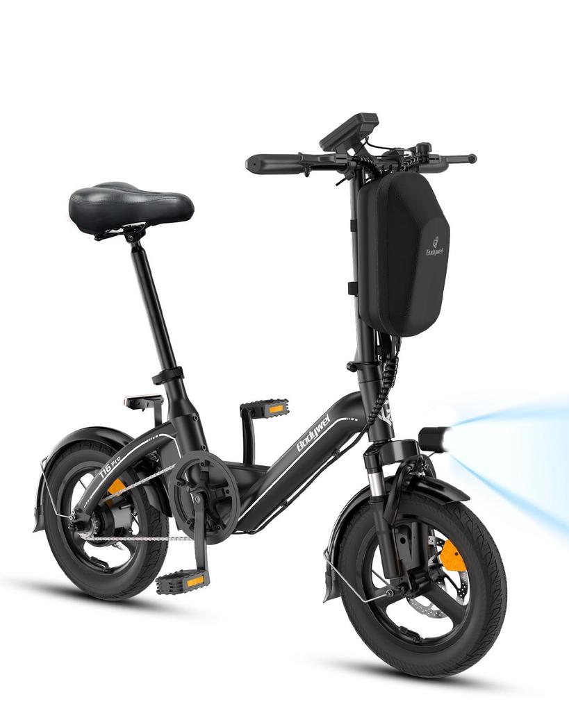 Bodywel T16 Pro E-bike with 250W Motor,36V 10.4AH Battery 14*2.5"Tyre