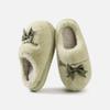 Plush Shoes, Simple Indoor Anti-slip and Warm, Thickened Cotton Slippers with Added Fleece