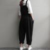 Vintage Women's Jumpsuit Bib Cargo Pants Harem Oversized Overalls Dungaree