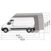 2PCS Auto Aufkleber Für Renault Master 2 3 4 NIssan NV400 Inter Opel Vauxhall Movano Tuning Zubehör Camper van Berg