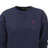 Polo Ralph Lauren Ss23 Logo Print Crewneck Sweatshirt Women Sweatshirt Blue 211891557-002