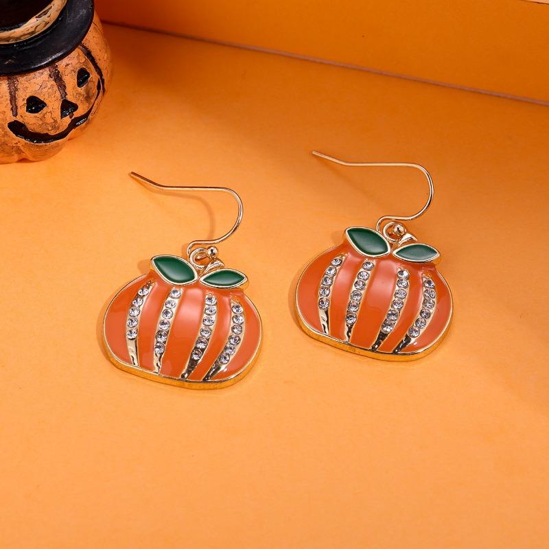 New Halloween Stud Earrings Combination Cartoon Funny Easter Earrings Set