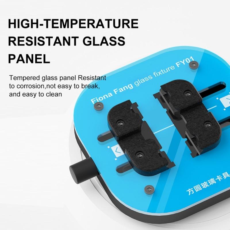 Broiling Resistant Glass Fixture Fixing Tool For Accuracy IC Repairs And Widely Device Compatibility