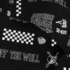 Vans Printed Long Sleeve Hoodie Women Tops Black VN0A4UTVZFP